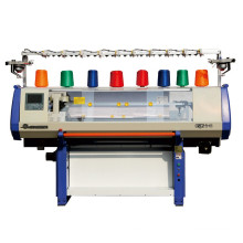 machine à tricoter plate jacquard système unique ordinateur de calibre 44 pouces 3